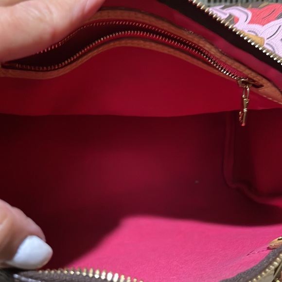 SOLD /  Louis Vuitton Chain - Flower speedy 30 - Picture 14 of 17